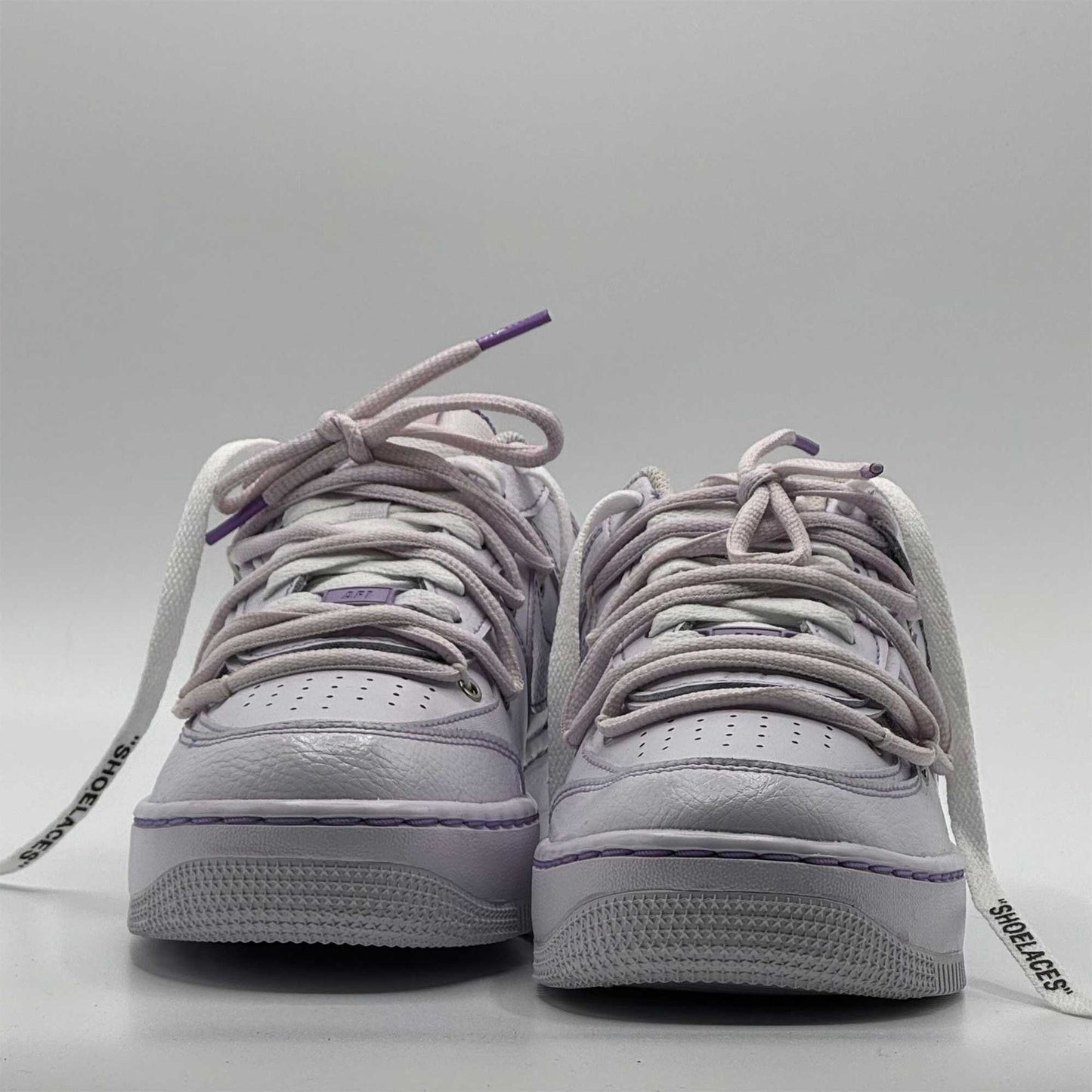 AF1 Shadow Purple Haze-Cross Laces